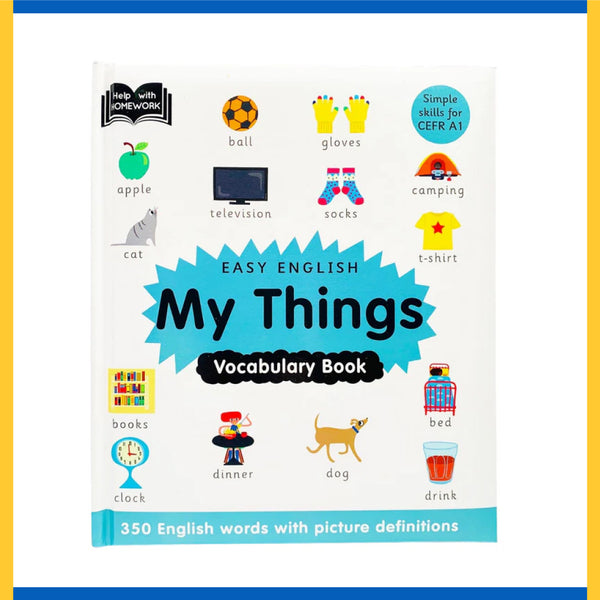 Easy English My Things Vocabulary Book